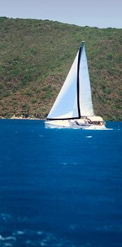 Sailing in the British Virgin Islands