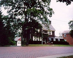red brick house