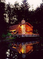 guest house log cottages